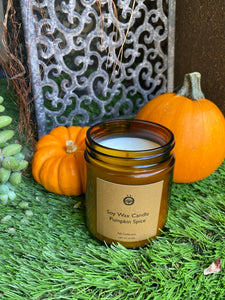 Soy Wax Candle Pumpkin Spice